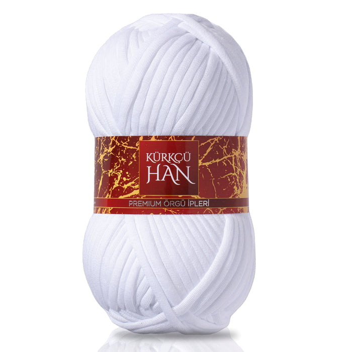 KÜRKÇÜ HAN HOME 170GR 102M ÖRGÜ İPİ BEYAZ