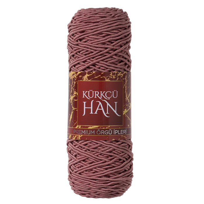 Kürkçü Han Supra 100gr 85m El Örgü İpi Gül Kurusu