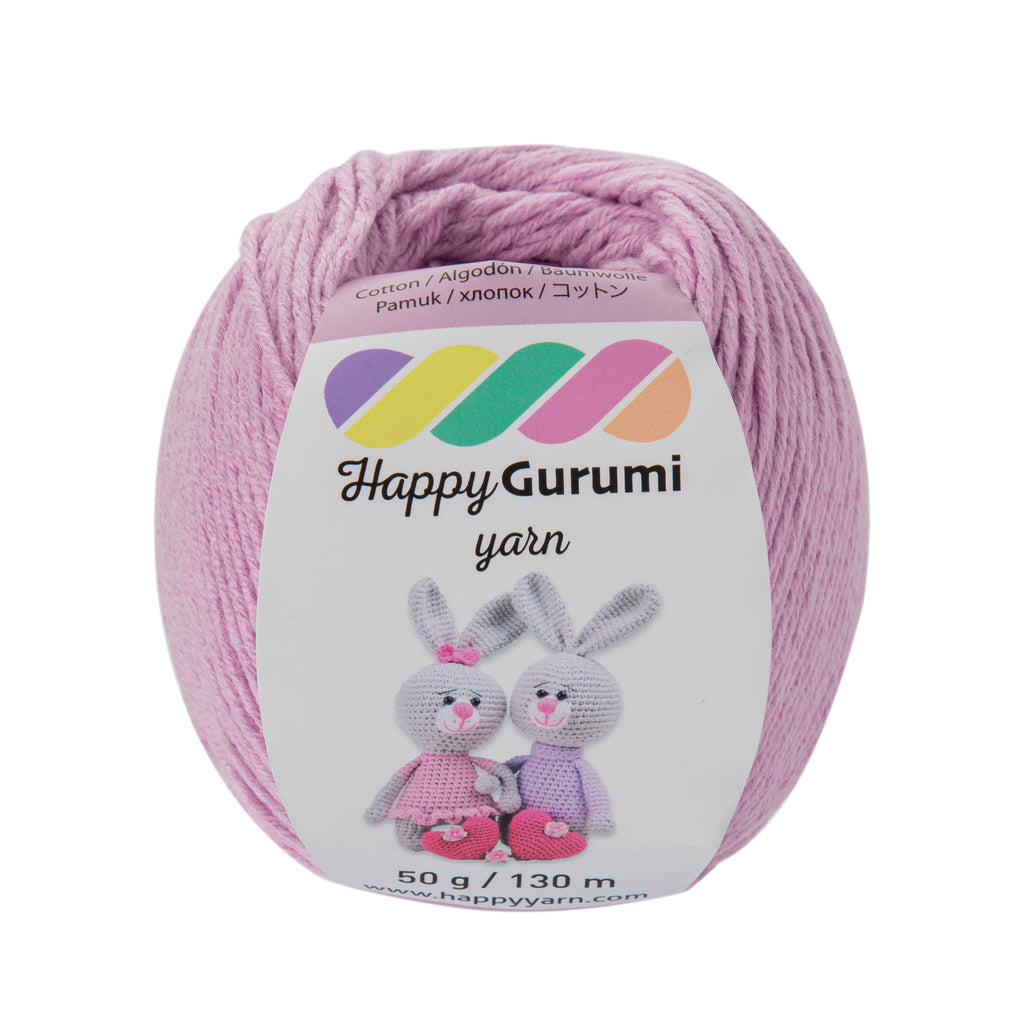 Happy Yarn Happy Gurumi Amigurumi Örgü İpi 50gr 130m Lila