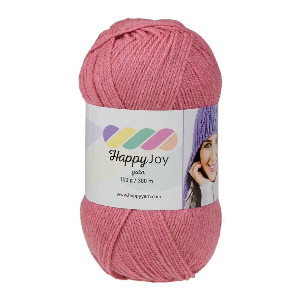 Kürkçü Han Happy Joy 100gr 300m El Örgü İpi Pembe HJ038