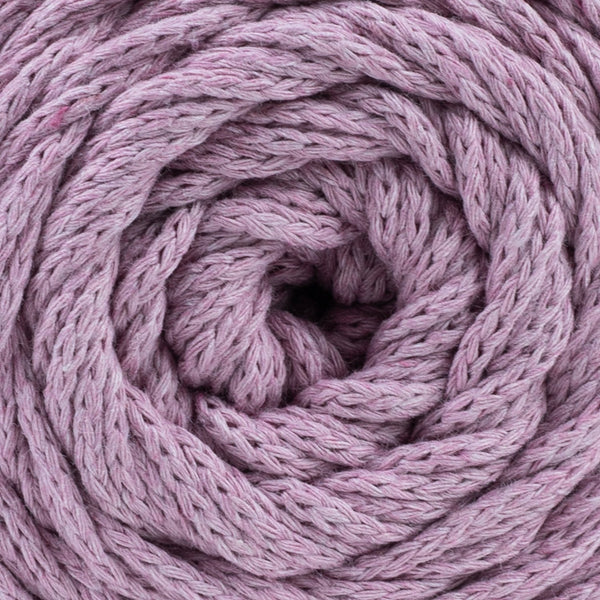 Premium Makrome Ipi 3mm 200gr 120m, %85 Rejenere Pamuk Örgü Ipi - Lavanta