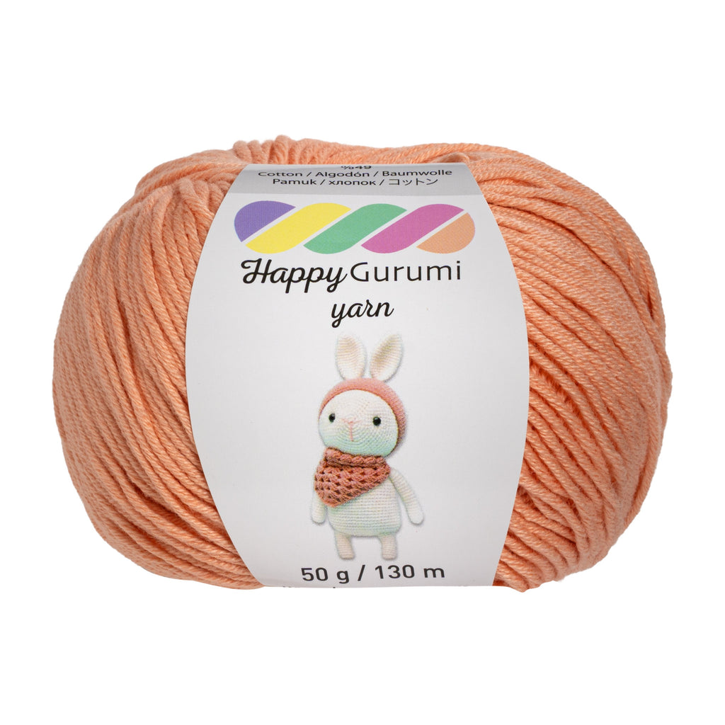 Happy Gurumi Amigurumi Örgü İpi 50gr 130mt Şeftali