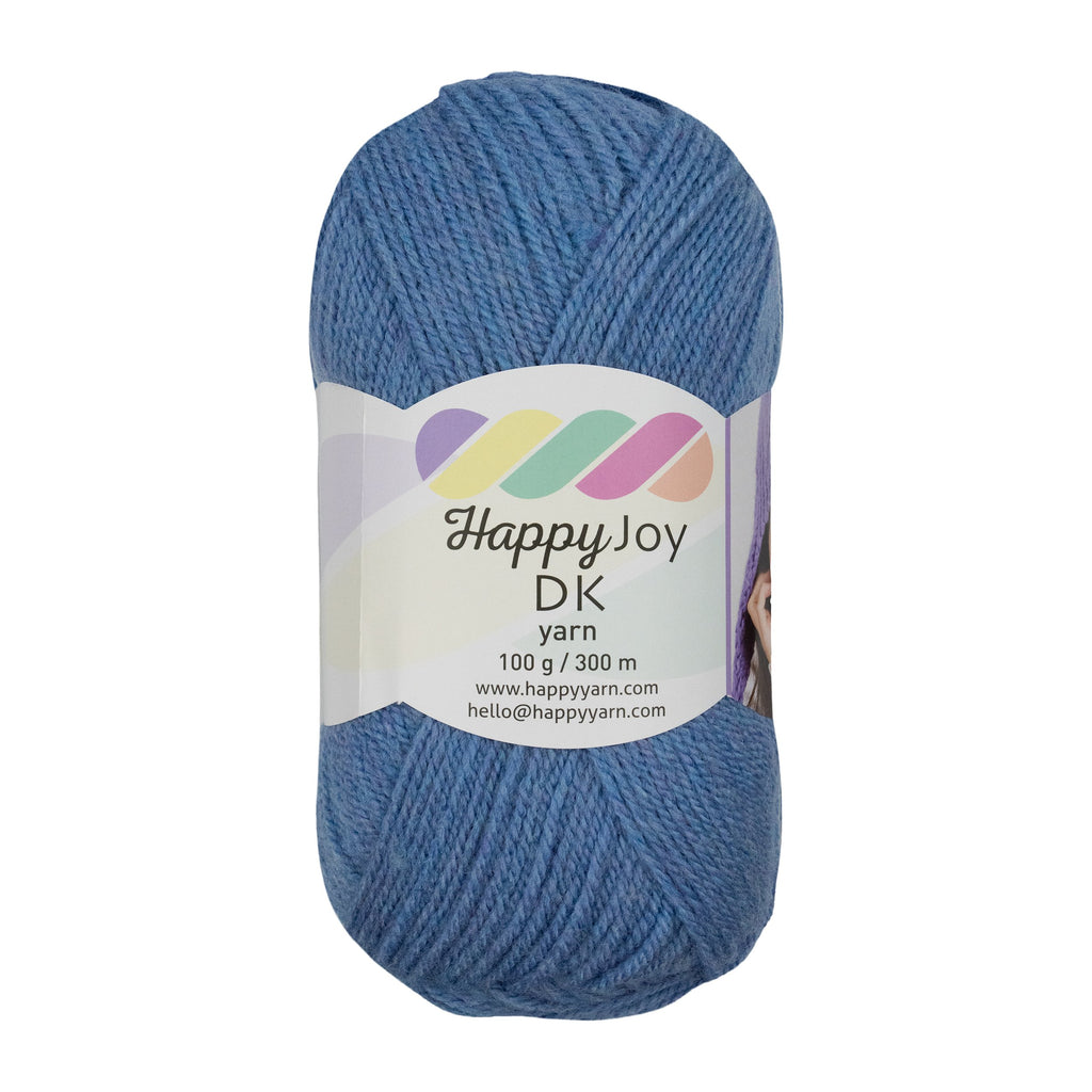 Kürkçü Han Happy Joy 100gr 300m El Örgü İpi İndigo Mavisi HYJ14