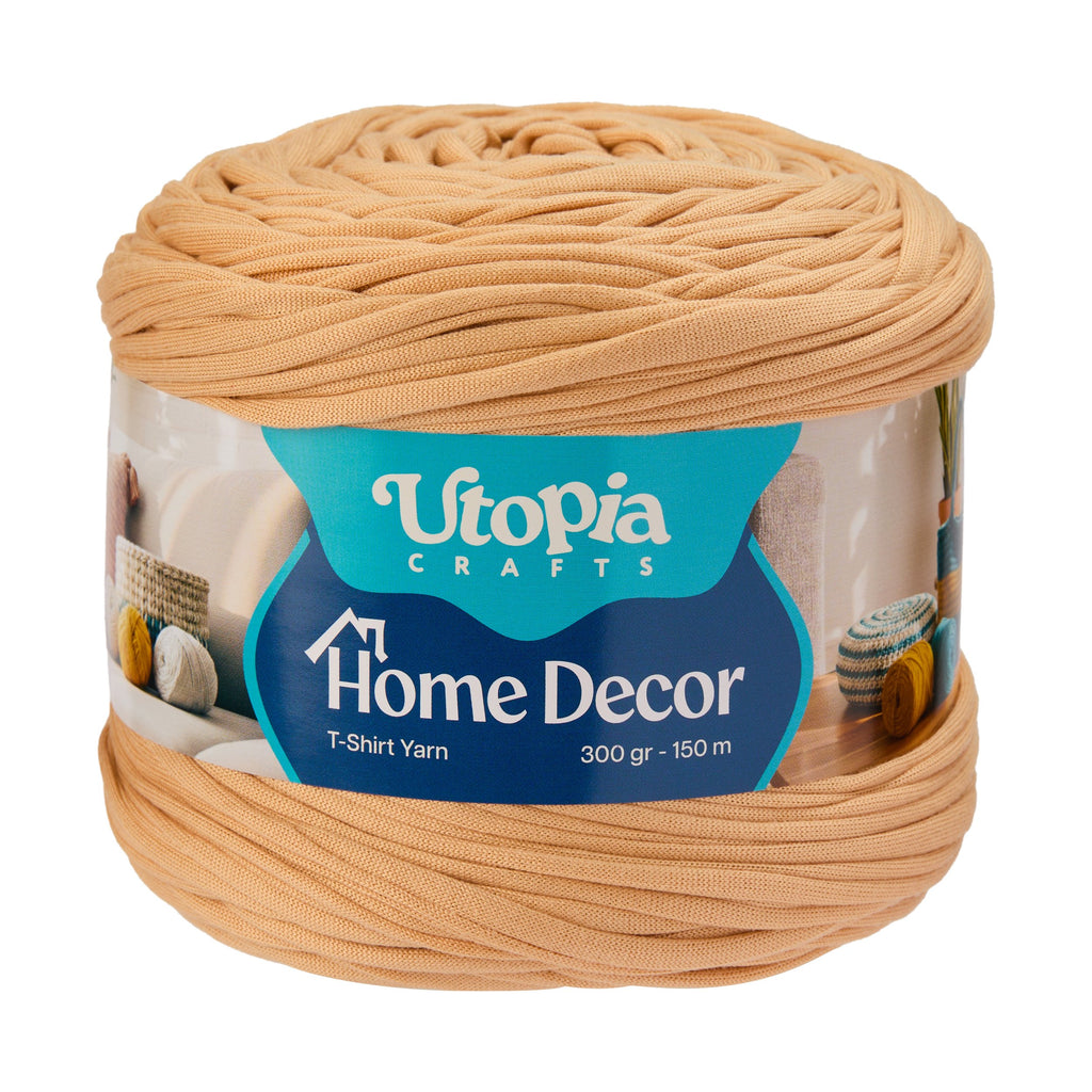 Home Decor T-Shirt Yarn 300g 150m %100 Mikrofiber Polyester - Kum Beji