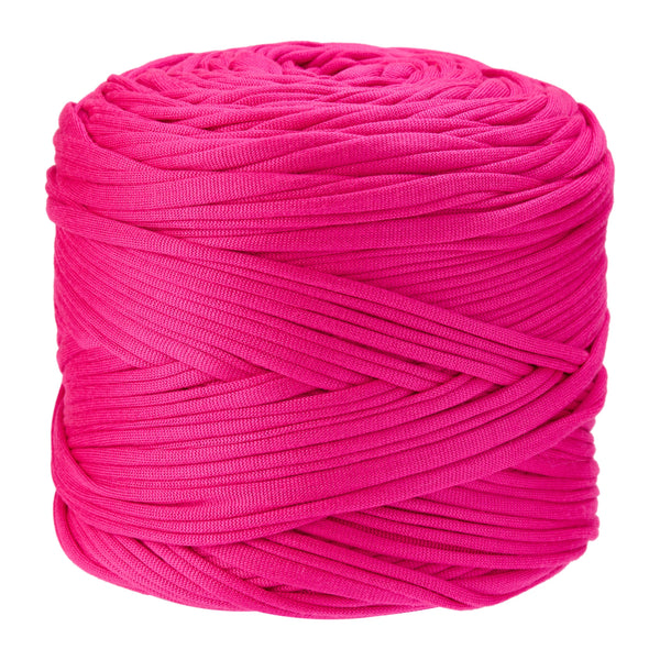 Home Decor T-Shirt Yarn 300g 150m %100 Mikrofiber Polyester - Fuşya