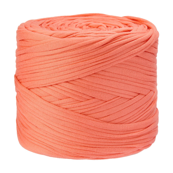 Home Decor T-Shirt Yarn 300g 150m %100 Mikrofiber Polyester - Şeftali Mercan