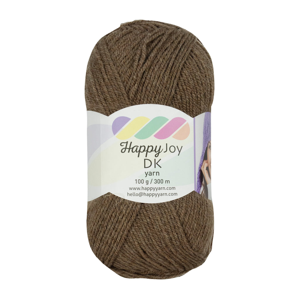 Kürkçü Han Happy Joy 100gr 300m El Örgü İpi Kestane HYJ18