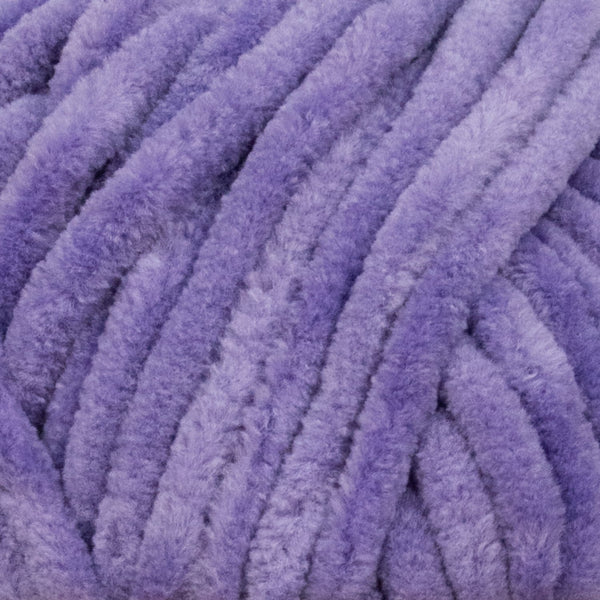 Kadife Örgü İpi 50gr %100 Polyester Yumuşak Pofuduk Lavanta