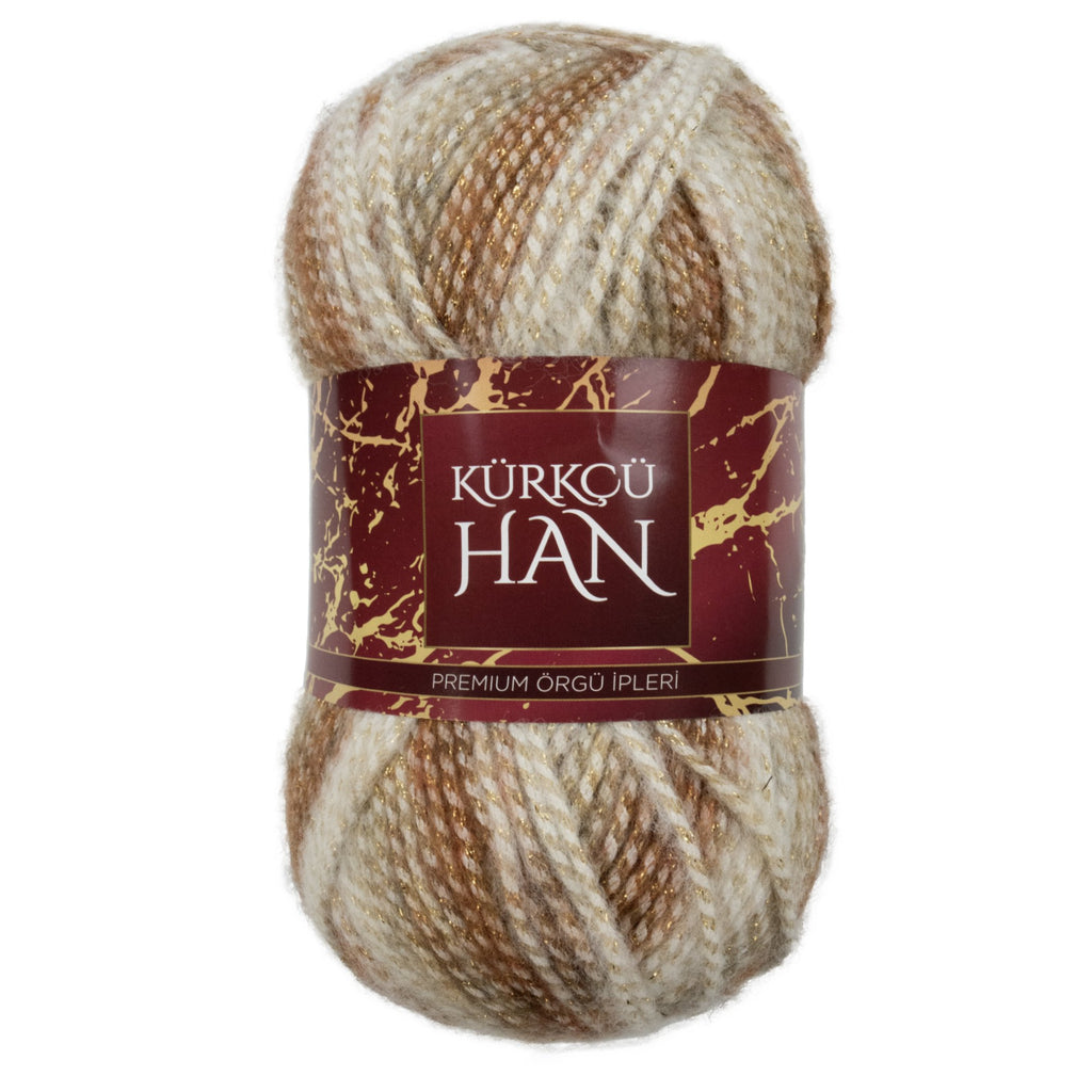 Kürkçü Han Duru 100gr 310m El Örgü İpi CD14