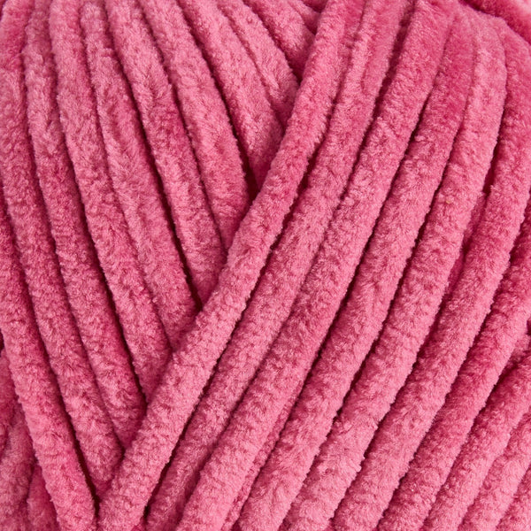 Kadife Örgü İpi 50gr %100 Polyester Yumuşak Pofuduk Gül Kurusu