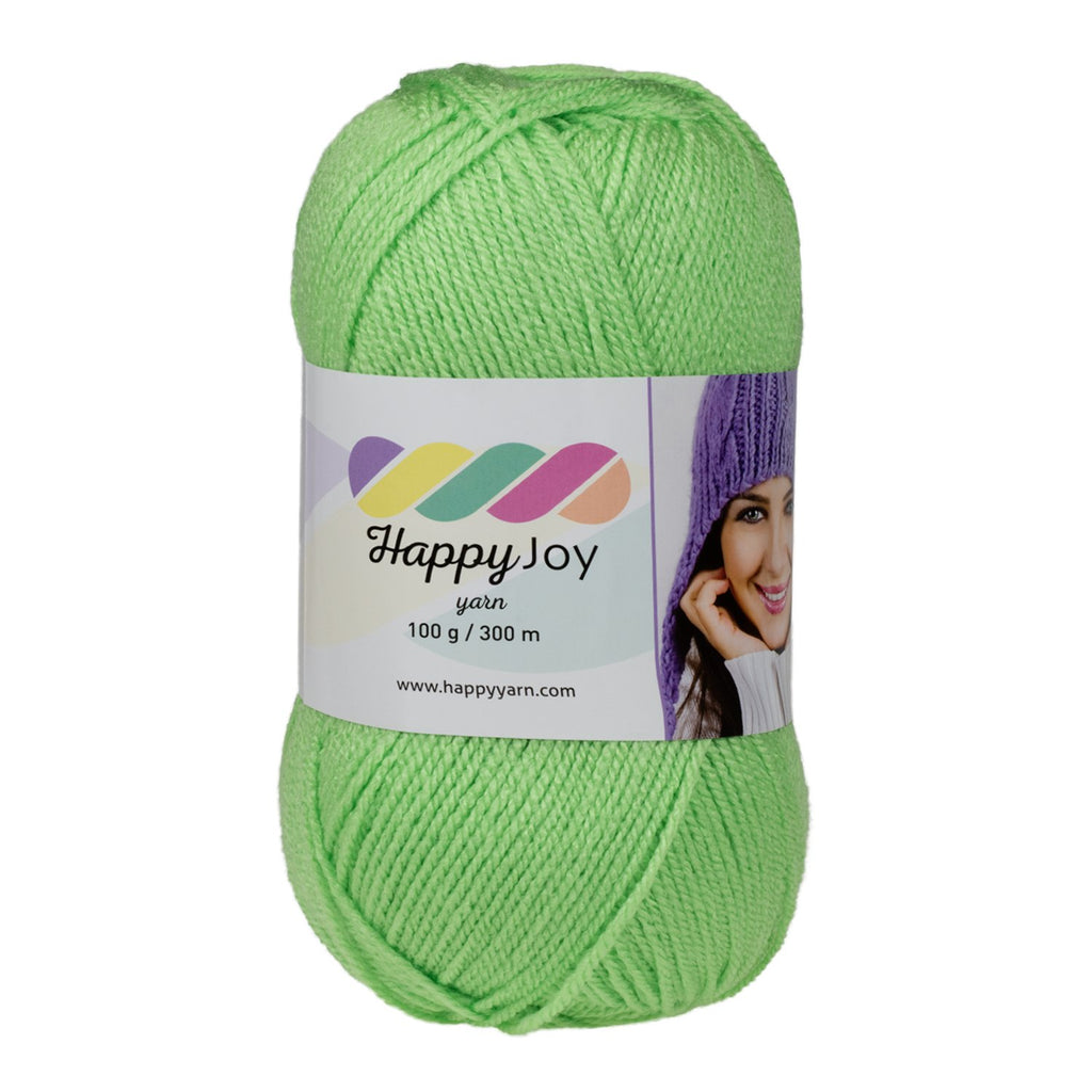 Kürkçü Han Happy Joy 100gr 300m El Örgü İpi Yeşil HJ099