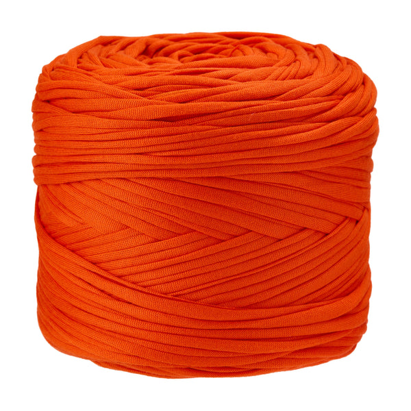 Home Decor T-Shirt Yarn 300g 150m %100 Mikrofiber Polyester - Canlı Turuncu