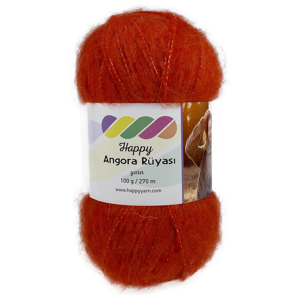 Happy Yarn Angora Rüyası 100gr 270m El Örgü İpi AR016