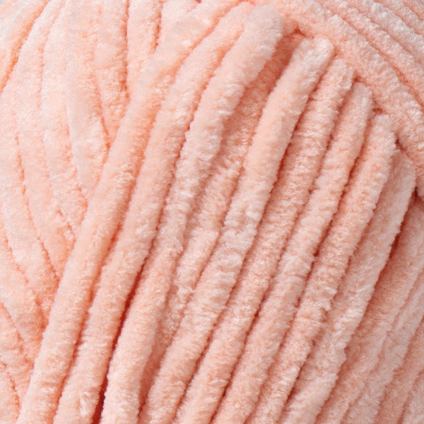 Kadife Örgü İpi 50gr %100 Polyester Yumuşak Pofuduk Yavruağzı