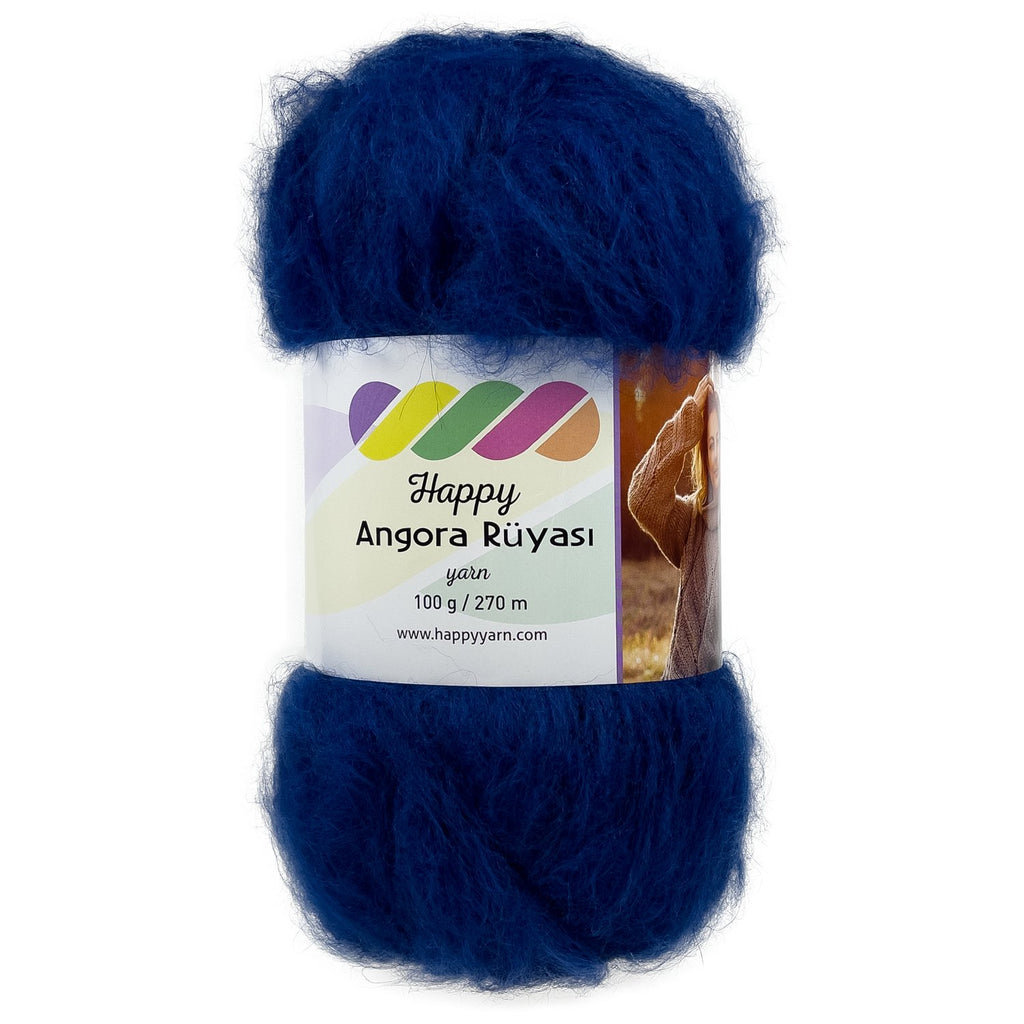 Happy Yarn Angora Rüyası 100gr 270m El Örgü İpi AR018