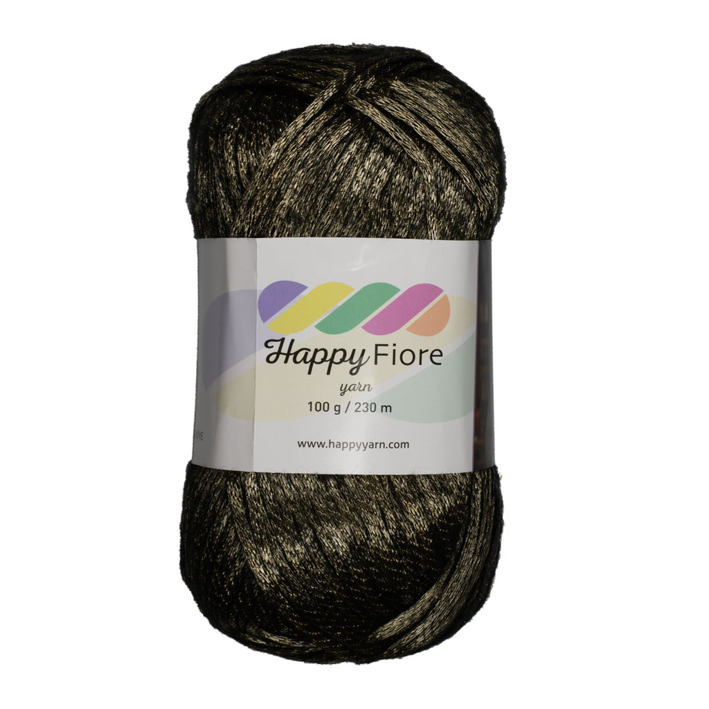 Happy Fiore Parlak Örgü İpi 100gr / 230mt | Yünlü El Örgü İpliği - Bakır
