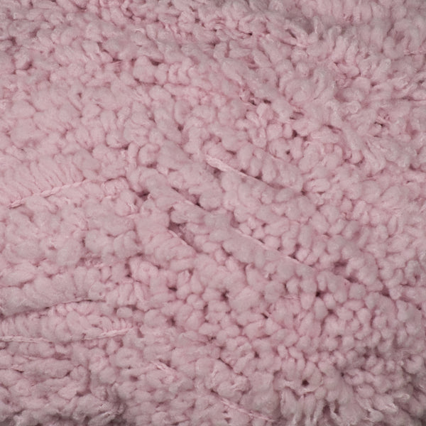 Happy Loopy Yarn - 100g / 100m | %100 Polyester Buklet Örgü İpi - Açık Pembe