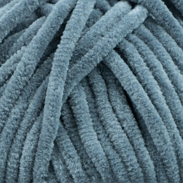 Kadife Yün Pastel Gri 100gr %100 Polyester Yumuşak Pofuduk Örgü İpi