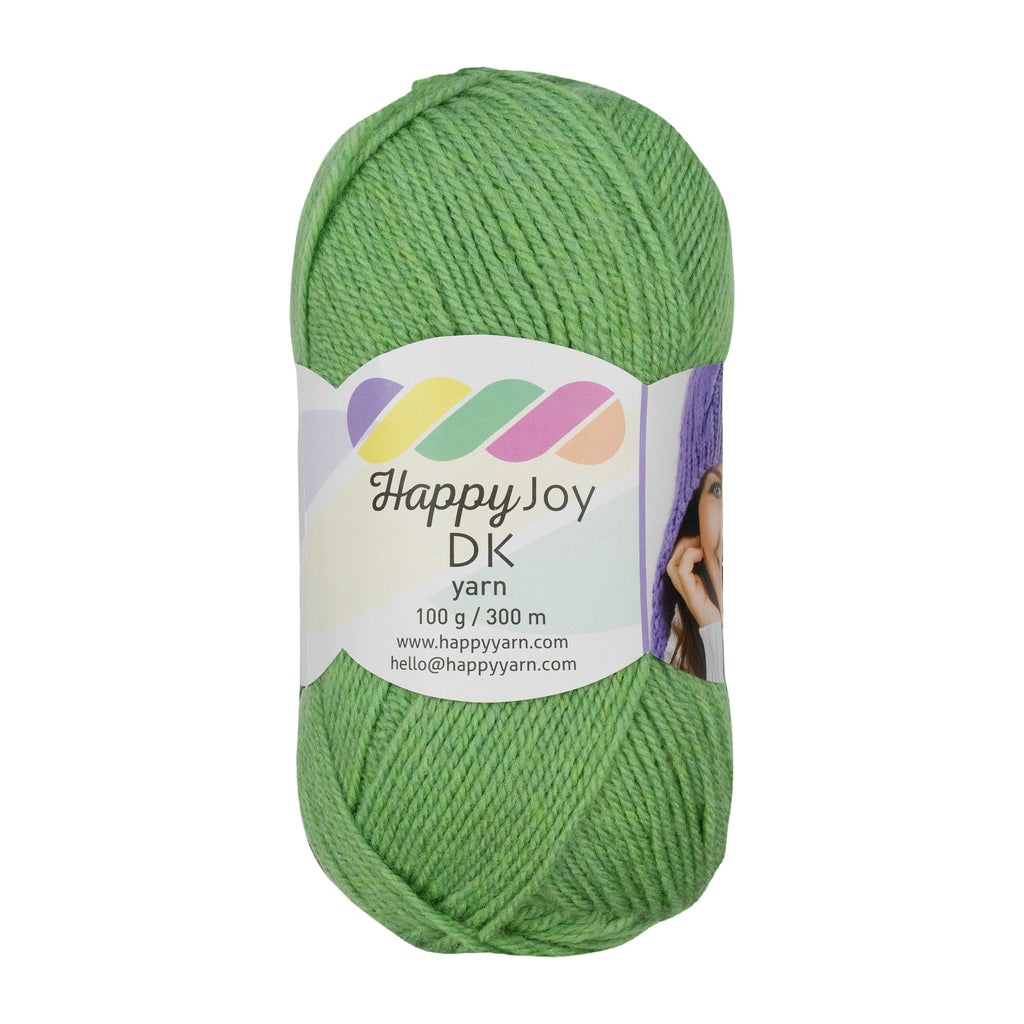 Kürkçü Han Happy Joy 100gr 300m El Örgü İpi Elma Yeşili HYJ4