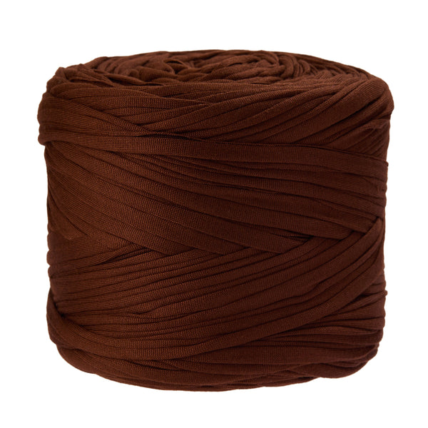 Home Decor T-Shirt Yarn 300g 150m %100 Mikrofiber Polyester - Koyu Kahverengi