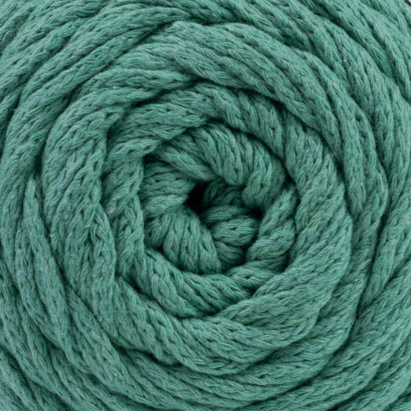 Premium Makrome Ipi 3mm 200gr 120m, %85 Rejenere Pamuk Örgü Ipi - Açık Yeşil