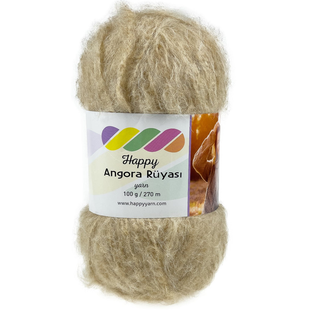 Happy Yarn Angora Rüyası 100gr 270m El Örgü İpi AR014