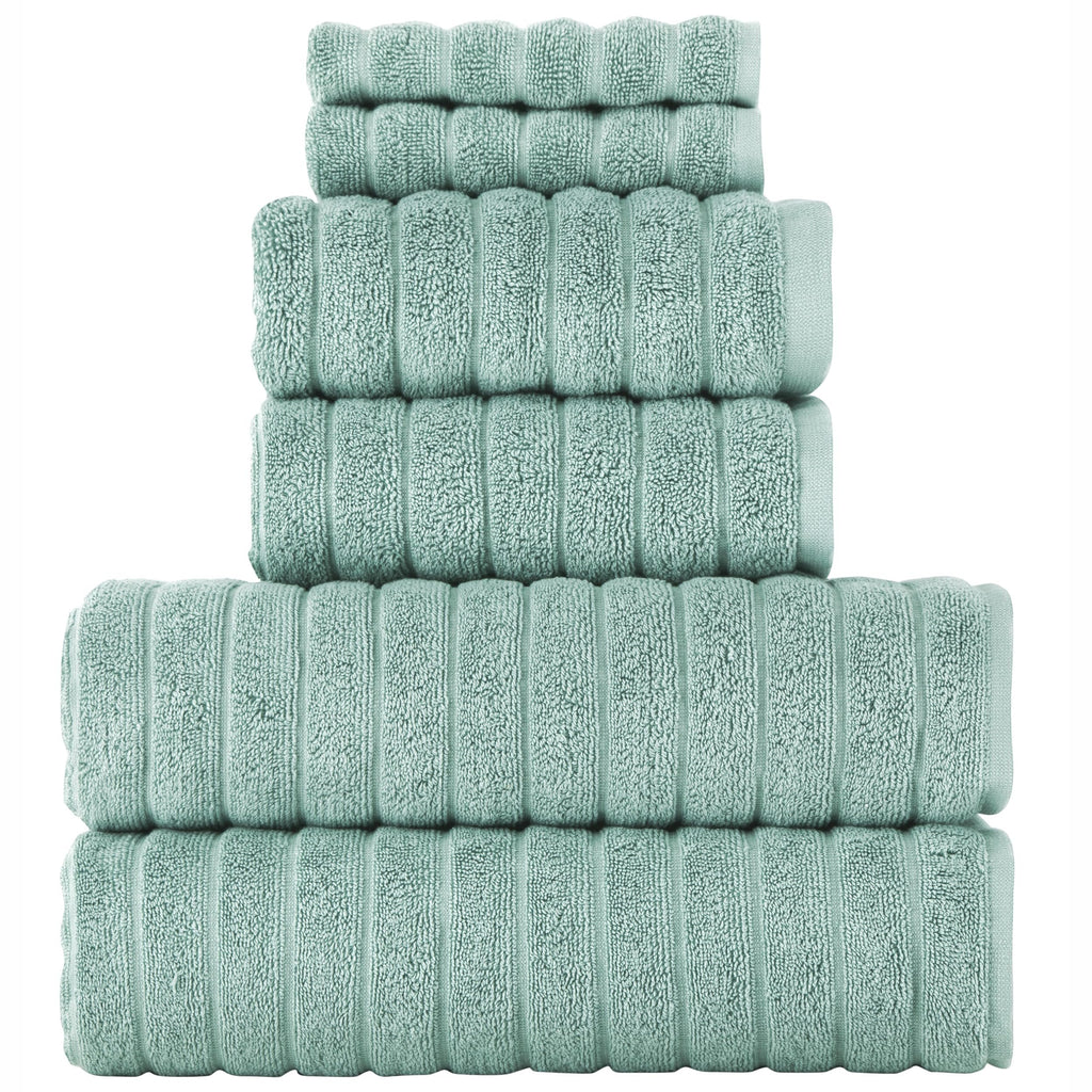 Beribo Cloud %100 Pamuk Türk Havlu Seti 6 Parça 620 GSM (Deniz Köpüğü)