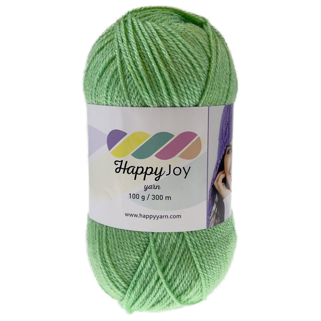 Kürkçü Han Happy Joy 100gr 300m El Örgü İpi Açık Yeşil HJ088