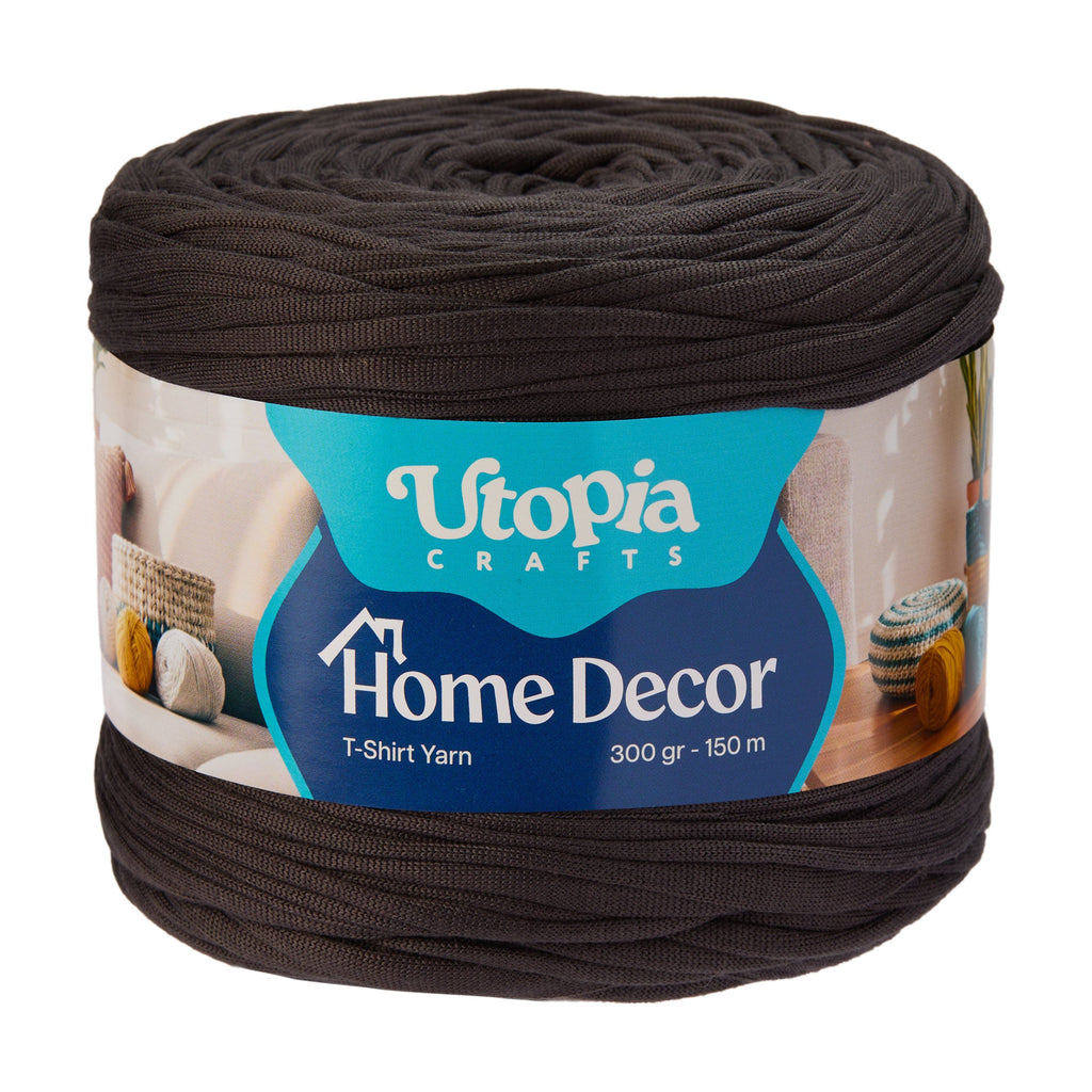 Home Decor T-Shirt Yarn 300g 150m %100 Mikrofiber Polyester - Füme