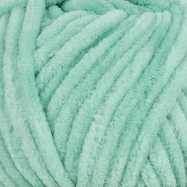 Kadife Yün Pastel Mint 100 gr %100 Polyester Yumuşak Pofuduk Örgü İpi