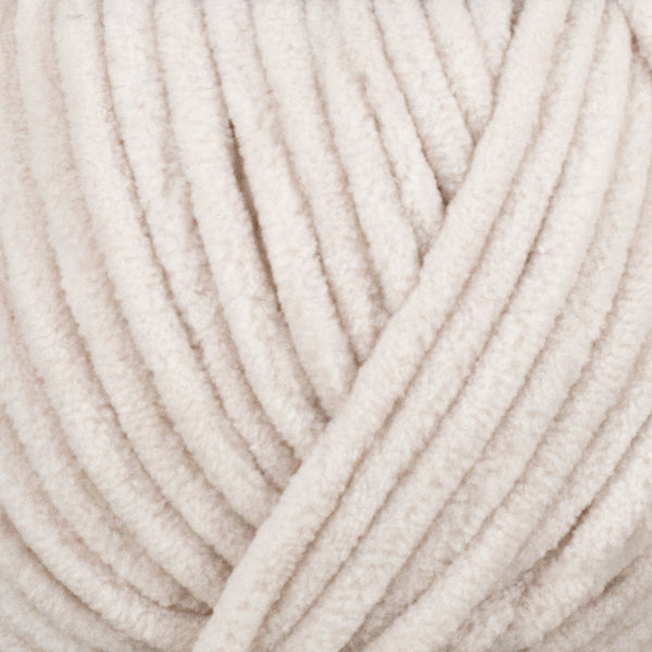 Kadife Yün Fildişi 100 gr %100 Polyester Yumuşak Pofuduk Örgü İpi