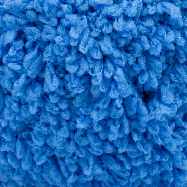 Happy Loopy Yarn - 100g / 100m | %100 Polyester Buklet Örgü İpi - Mavi