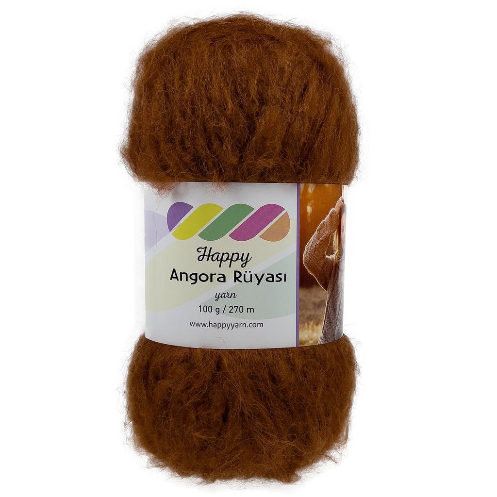 Happy Yarn Angora Rüyası 100gr 270m El Örgü İpi AR017