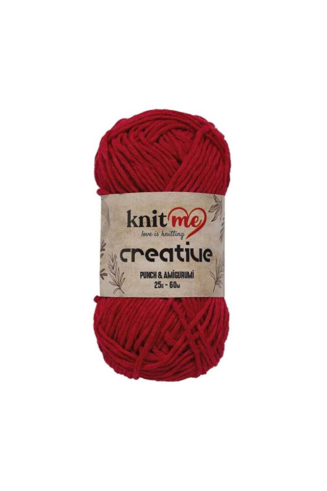 Knit Me Creative 25gr 60mt Kırmızı