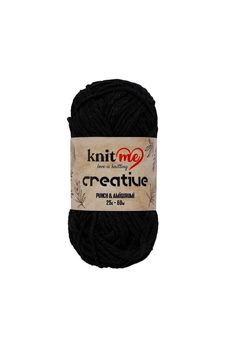 Knit Me Creative 25gr 60mt Siyah