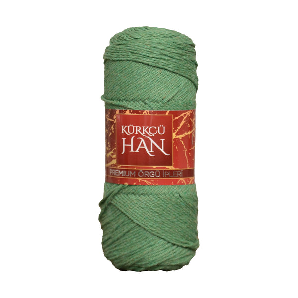 Kürkçü Han Lale Örgü İpi 5'li Paket Su Yeşili