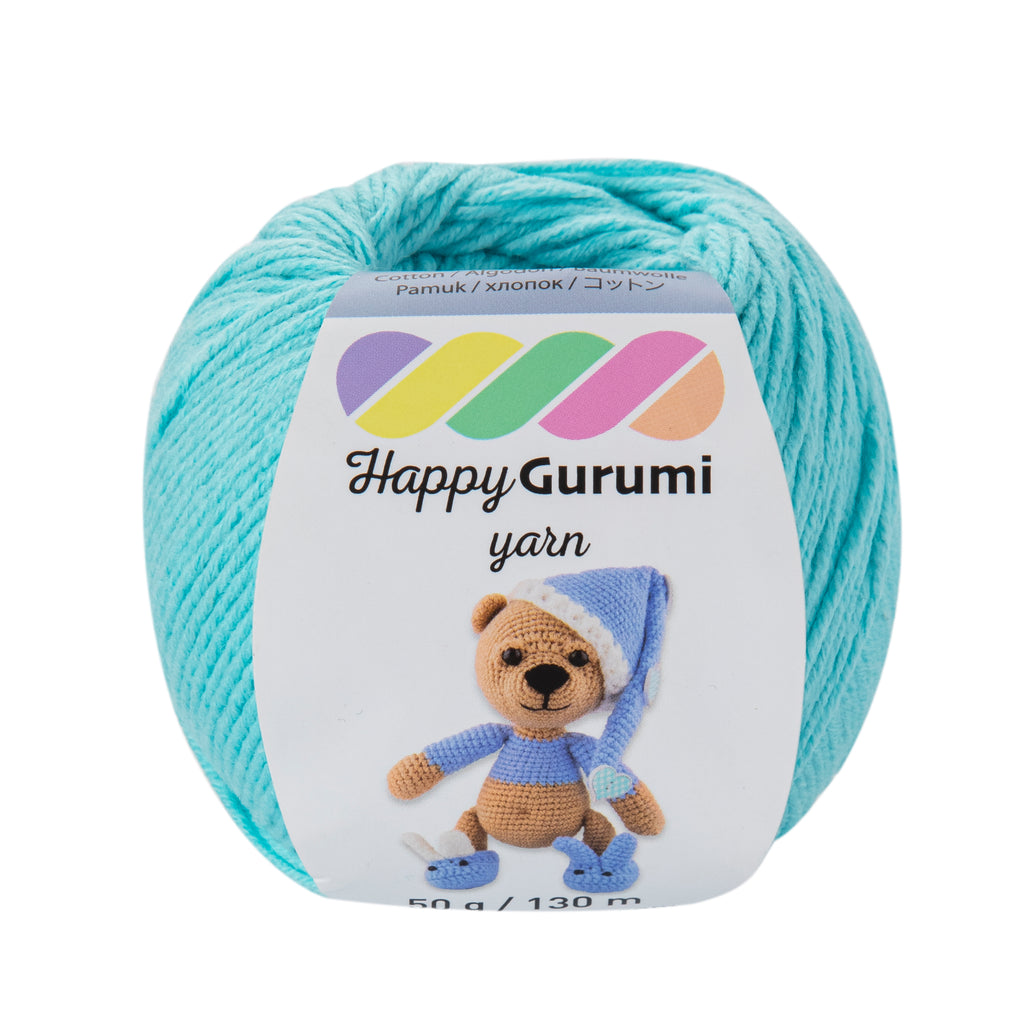 Happy Yarn Happy Gurumi Turquoise Amigurumi Knitting Yarn 50gr 130m