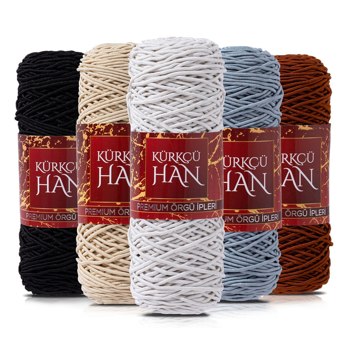 KÜRKÇÜ HAN SUPRA 100GR 85M EL ÖRGÜ İPİ KREM