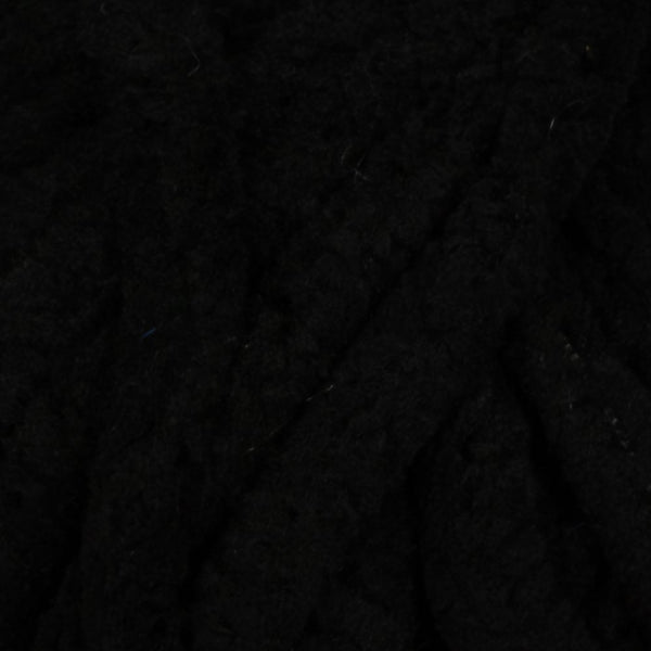 Kürkçü Han Lüks Kadife 100gr 60m El Örgü İpi Siyah